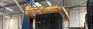 Reisopack 2903 24/7 in gebruik bij krattenwasserij in Utrecht | Reisopack Nederland