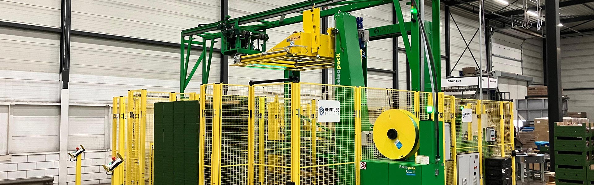 Automatisch aardappelen verpakken omsnoeringsmachine | Reisopack Nederland