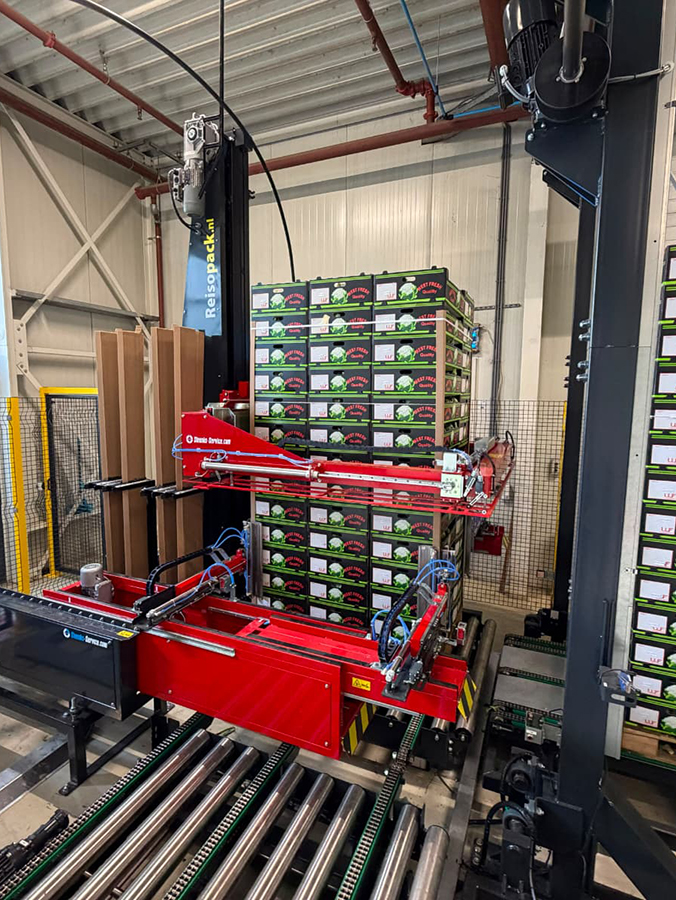 Reisopack 2905 volautomatische omsnoeringsmachine | Reisopack Nederland